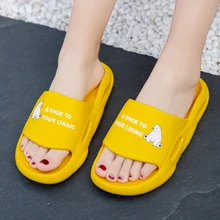 

Summer Home Men Slippers Simple Solid Lovers Plarform Shoes Non-slip Indoor Outdoor Bathroom Soft Sole Mens Slippers