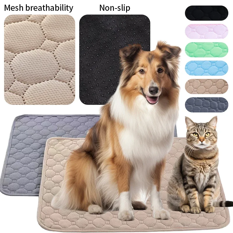 

Dog Pee Pad Blanket Reusable Absorbent Diaper Washable Puppy Training Pad Pet Bed Urine Mat for Pet Car Seat Cover Pet Supplies