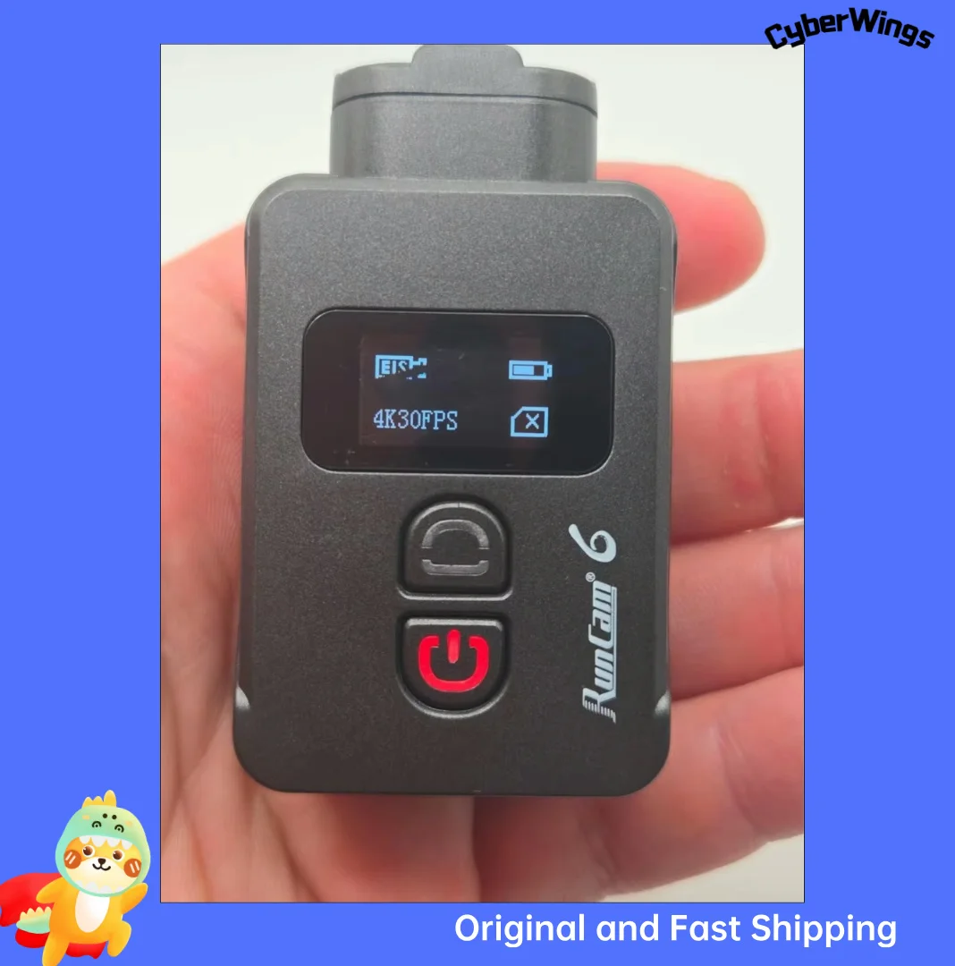Original RunCam 6 4K Digital Camera for FPV Airsoft Games Recording thumbnail 3