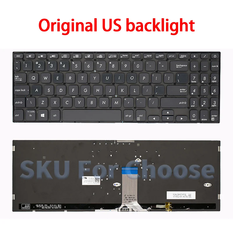 Enhanced Keyboard for ASUS Vivobook Series - Sleek Design and Superior Performance