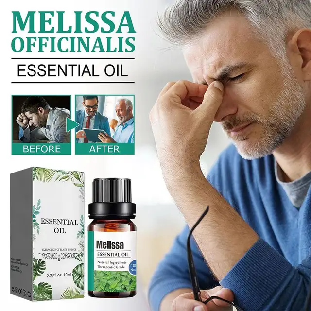 Melissa Officinalis Essential Oil: A Natural Stress Reliever for Improved Memory and Concentration