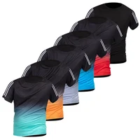 2/4/6Pcs Summer Men's Short sleeved T-shirt Quick drying Round Neck Sports Shirt Black Versatile Elastic Waist Pocket Shorts Set