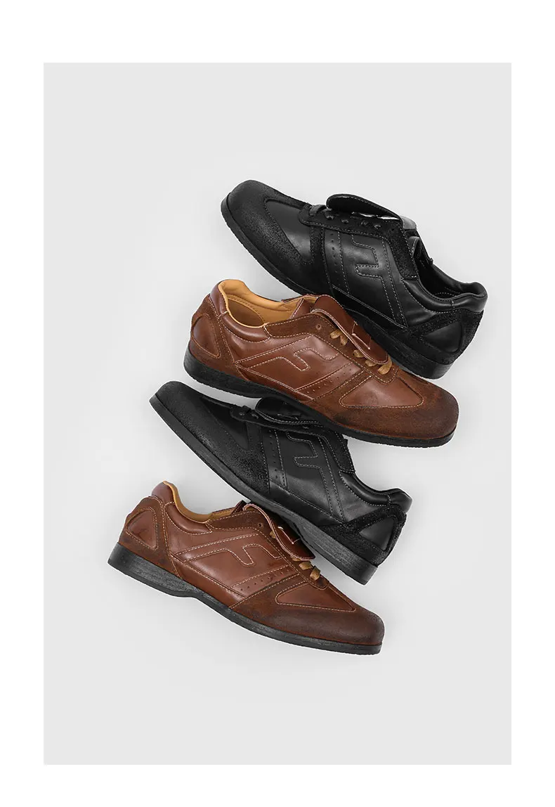 Plus Size 38-46 Handmade Leather Shoes Men Handmade Shoe Casual Loafers Soft Breathable Flats Shoes Men's Moccasins for Driving