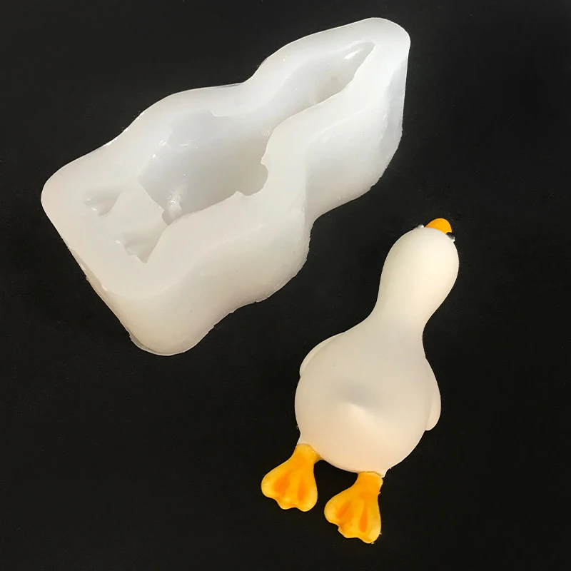 Moules En Silicone Pour Bougies De Canard Bricolage, Plâtre De