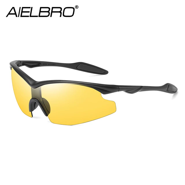 AIELBRO Cycling Glasses for Men Polarized Cycling Glasses Bicycle