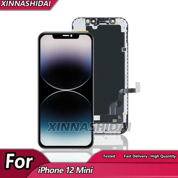 Display LCD per iPhone 12 Mini, gruppo digitalizzatore touchscreen di ricambio per schermo iPhone 12 Mini