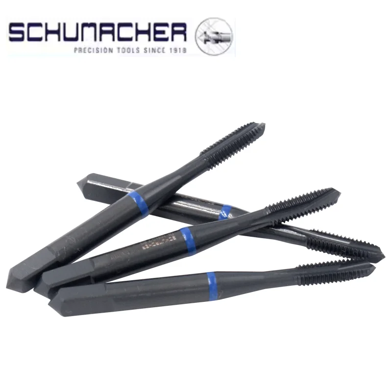 SCHUMACHER Blue Ring JIS Standard HSS-E Spiral Fluted Machine Thread Tap