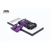 HKM In Stock 1:64 Zonda 760 LH Openable Hood Diecast Diorama Car Model Collection Miniature 4