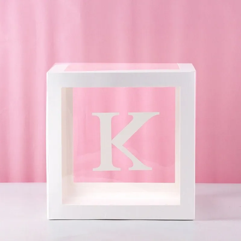 Clear Balloon Box for Baby Shower, Birthday, or Wedding Party Decorations