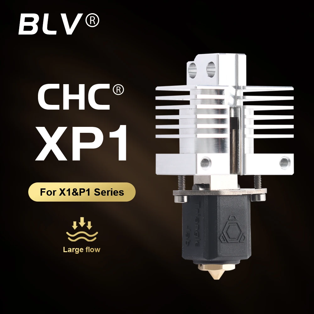BLV CHC XP1 High flow rate Hotend Wear-resistant heating block for