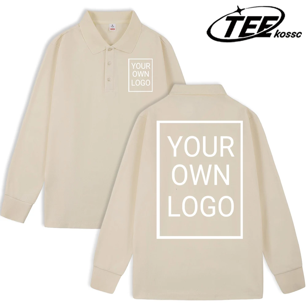 Doppelseitiges individuelles Logo Damen Golf T-Shirt Fleece Business Poloshirt DIY Frühling Revers Streetwear Herbst Langarm – Detail 13