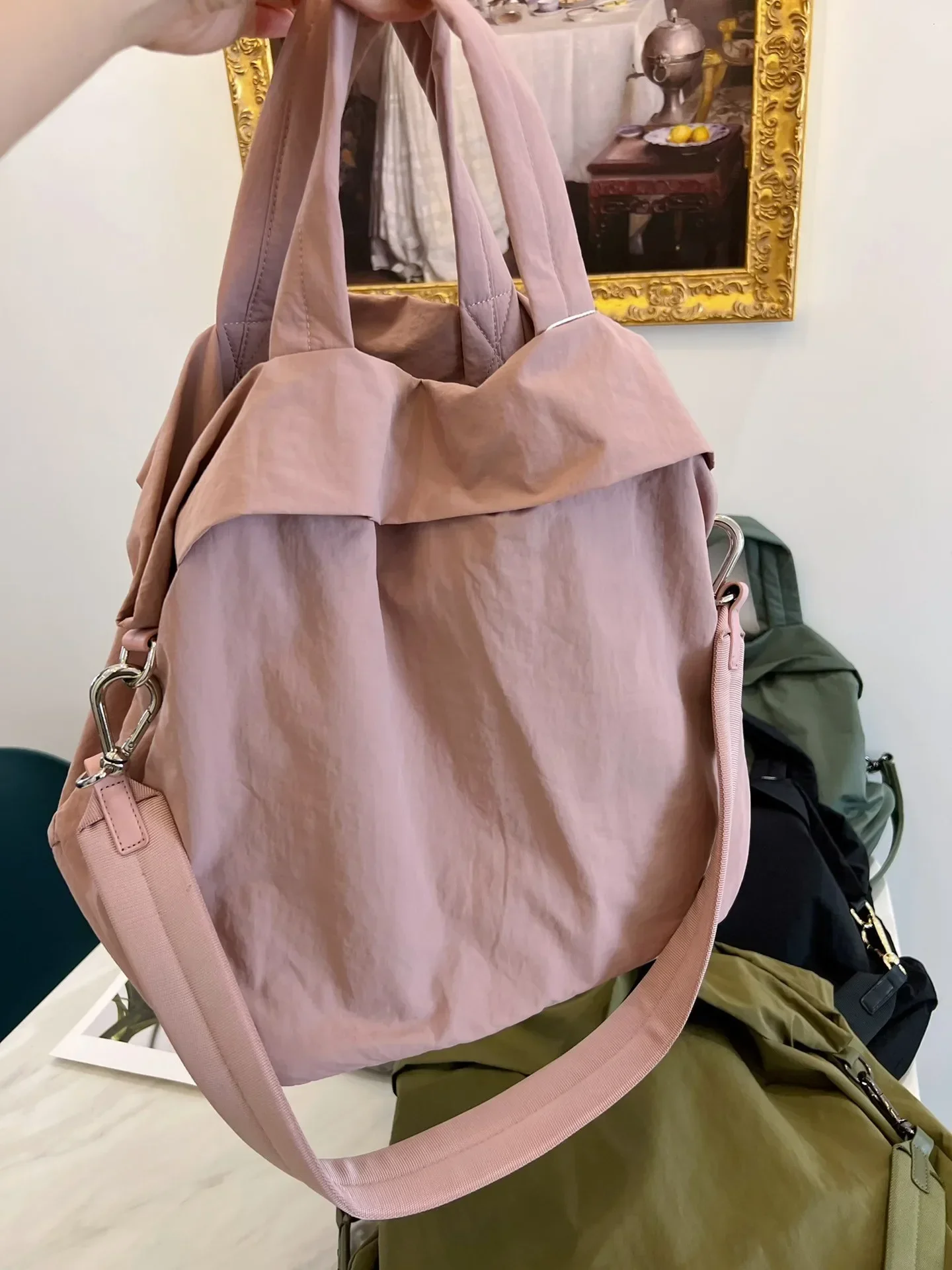 Women's Sports Single Shoulder Biagonal Cross bag On My Level Bag 1.0 Outdoor Sports Leisure Waterproof Fitness Yoga Bag