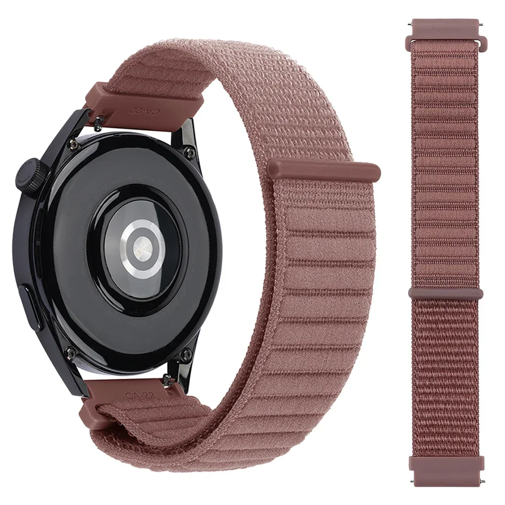 Braided Nylon Sports Watch Strap, 20-22mm