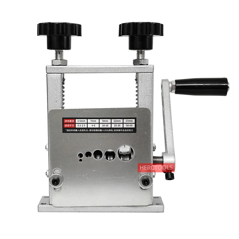 Wire Stripping Machine Porous Wire Stripping Machine Manual Automatic Scrap Wire Copper Cable Stripper High Efficiency Peeling Machine