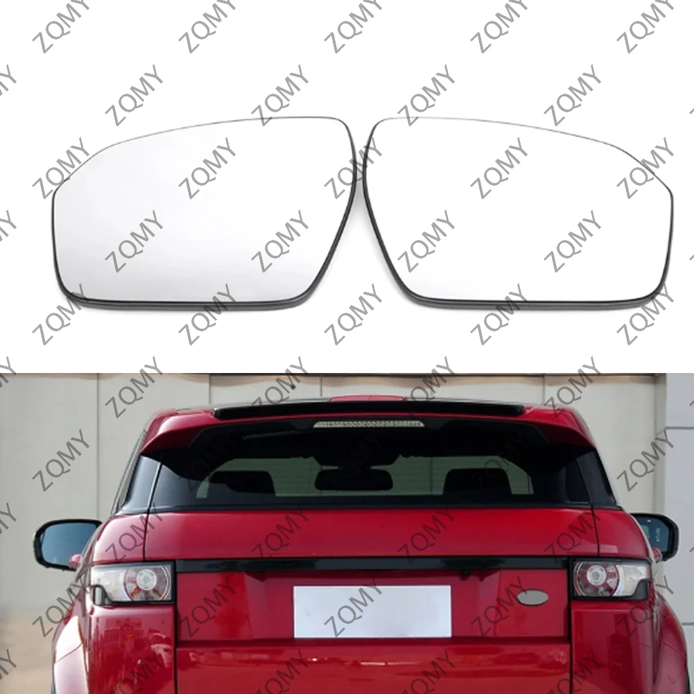 

2Pcs Car Rear View Mirror Glass w/ Back For Land Rover Range Rover Evoque L538 2011 2012 2013 2014 2015 2016 2017 2018 2019