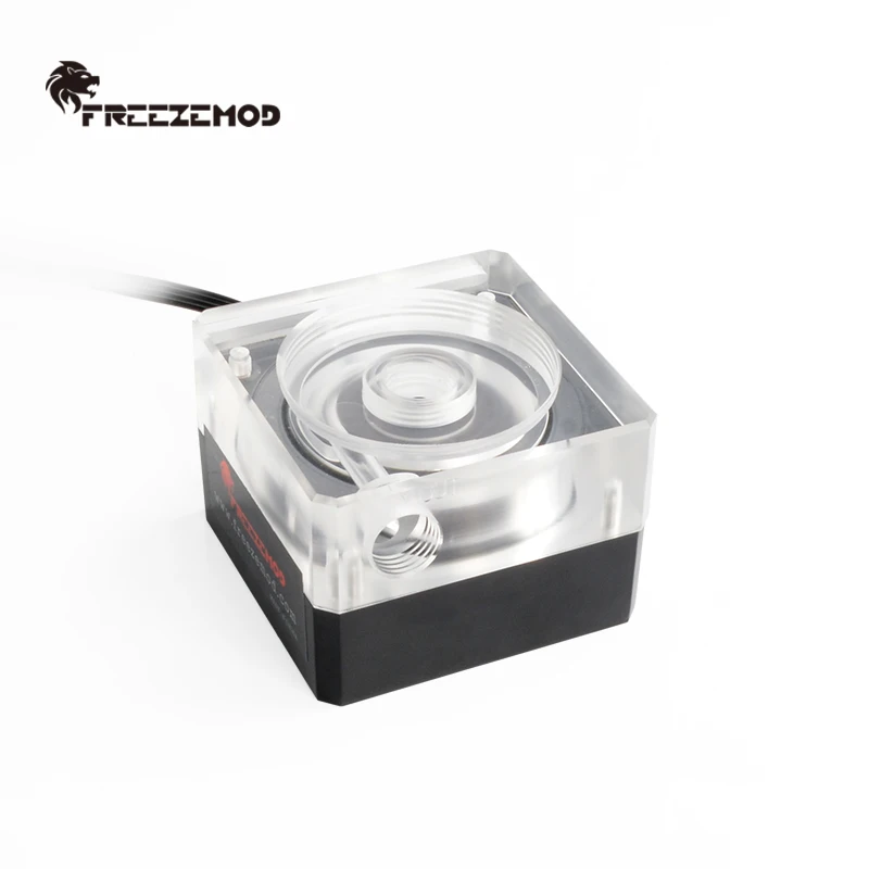 Zemod Água Cooler Bomba de Água Ultra-fino Pwm Controle de Velocidade 4cm de Fluxo Grosso 500l Suporte Od50 Tanque. Pu-szm6 Bebedouro - Imagem 4