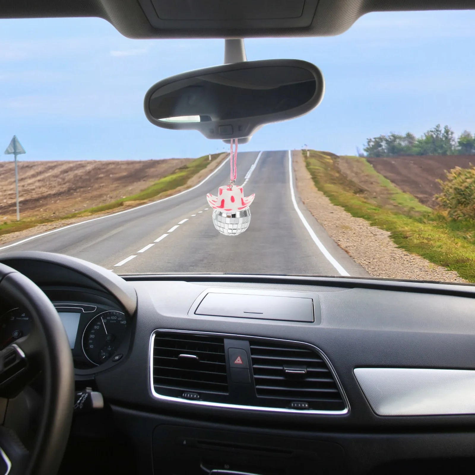 

Disco Ball Ornament Car Decoration Car Rearview Mirror Hanging Ornament Car Interior Decor