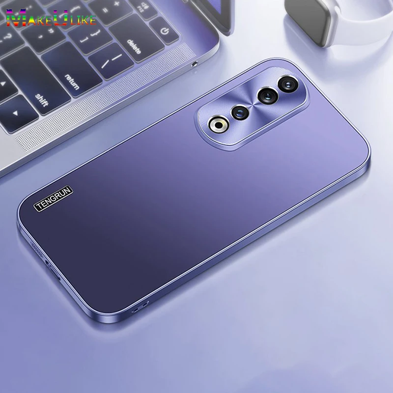 Sleek Ultra-Thin Plastic Case with Aluminum Lens Protection