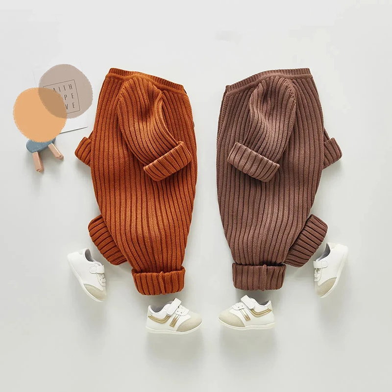Autumn Baby Knit Romper Sweater Jumpsuit