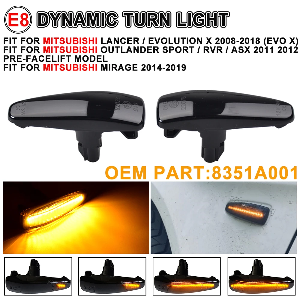 LED  õ, ̾ ,  X 2008-2018 ƿ , RVR, ASX, ̵ Ŀ Ʈ ̳, 2 