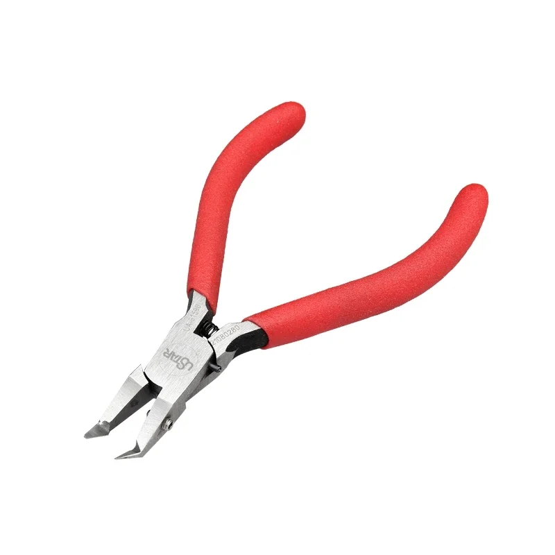 Single Edge Curved Pliers Scissors Assembly Model Tools for Military Model Craft Tools DIY Special-shaped Nippers Model Tools