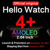 2025 New Hello Watch 4 Plus Ultra 2 Smartwatch 49mm 4G ROM NFC GPT GPS Compass Clock Bluetooth Call Smart Watch Men Women 3 Plus 2