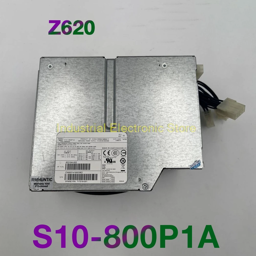 

800W Workstation Power Supply For HP Z620 717019-001 623194-002 S10-800P1A