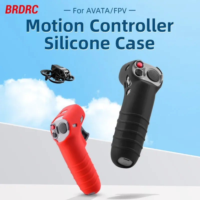 Custodia Protettiva In Silicone Per Dji Avata/Fpv Combo Motion Controller 2 Custodia In Pelle Tracolla Accessorio Per Cordino Anti-Smarrimento