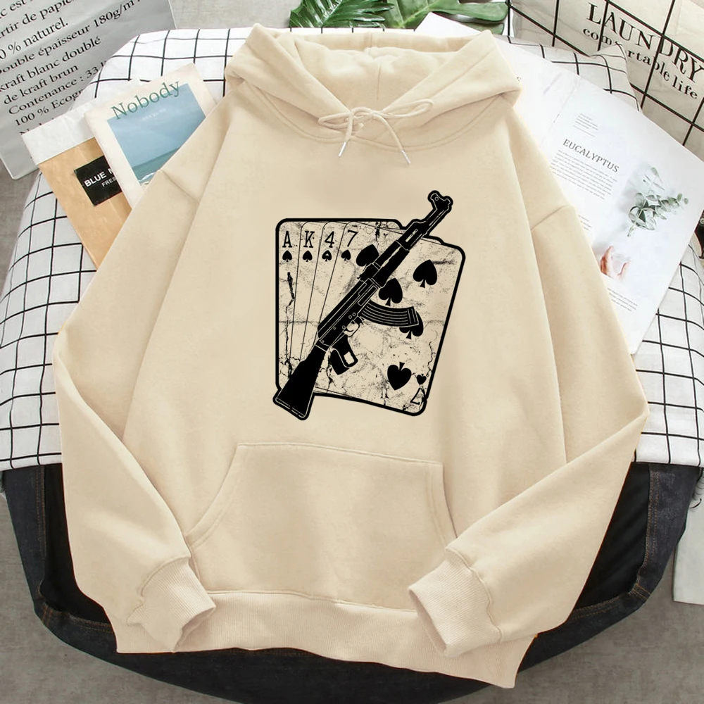 

Ak 47 74 Angle hoodies women aesthetic 2023 streetwear clothing women Korean style pulls