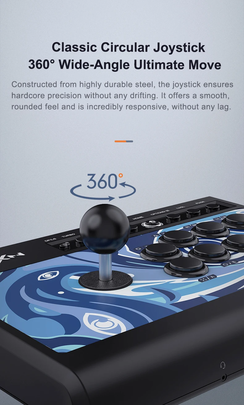 El mejor ARCADE STICK - Low COST 🤑 PXN 0082 - Joystick Arcade 