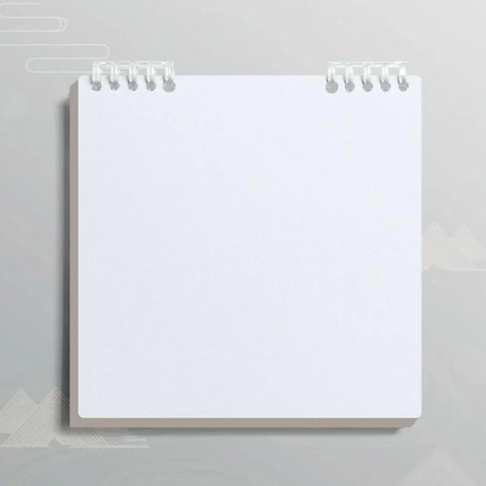 Square Pages Notebook Thickened Paper Loose-leaf Notebook with Lines Squares Blanks Ideal for Home Study Office Use Notepad