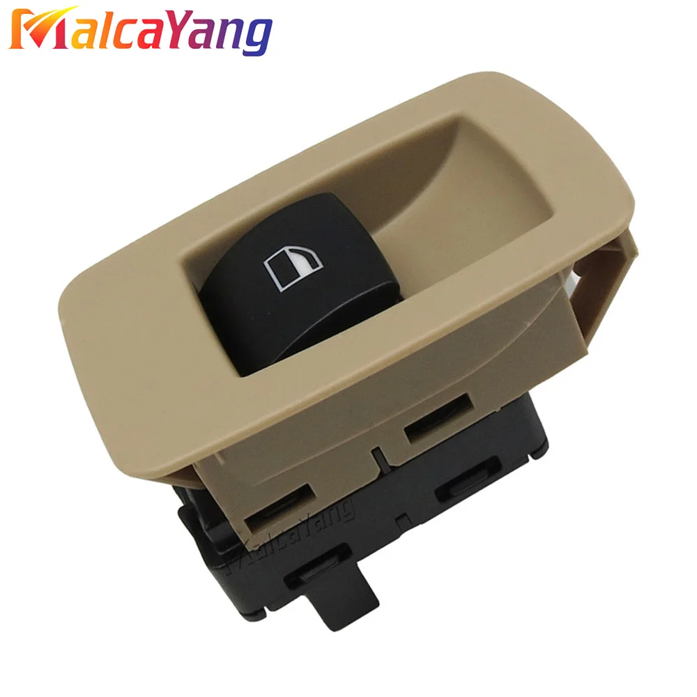 전기 마스터 파워 윈도우 스위치 61316951956, 베이지 및 블랙 컬러, BMW 5 시리즈 E60 2001-2009 E61 520i 523i 525i 530i 545i M5