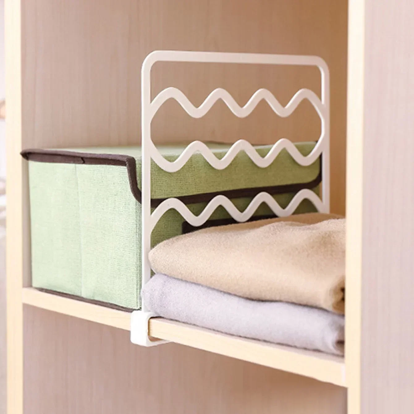 1/2PCS Cabinet Drawer Divider for Closets, Wardrobes, Bathrooms, Offices