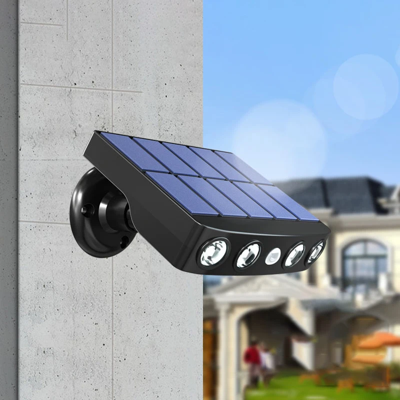 Led Solar Wall Light Outdoor PIR Motion Sensor Street Lamps Waterproof Pathway Spotlight for Patio Garden Decoration Solar Light