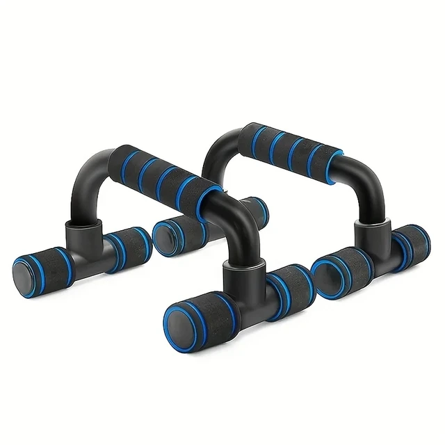 1 Pair of Gym Handles Non-slip Push-up Stand Strong Stable Pushup Bars Durable H-shaped Calisthenics Parallel Bars Fitness 5