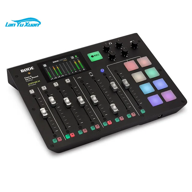 

Rode Caster Pro Professional Mixer Multi Channel External Sound Card Live K Song Recording Mixer Sound Console