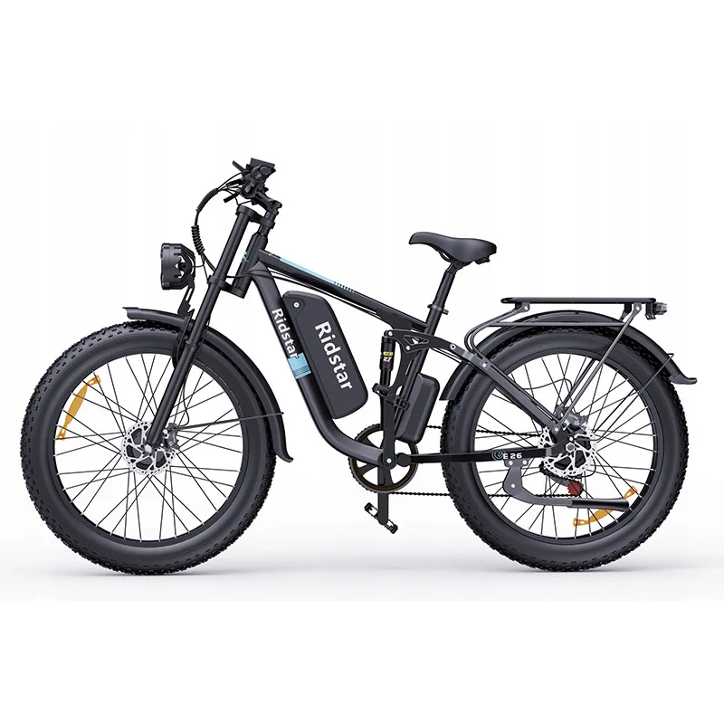 Dual motor electric bicycle 1000w dual motor removable battery LCD screen spot