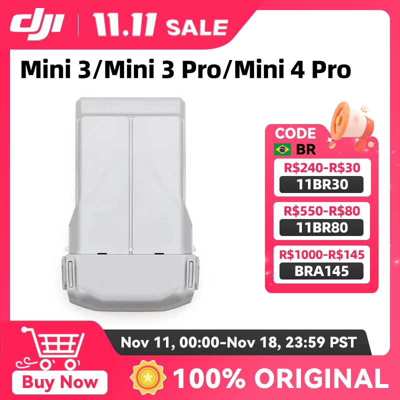 Original dji mini 3 pro fly mais kit mais 3850mah duas baterias de vôo