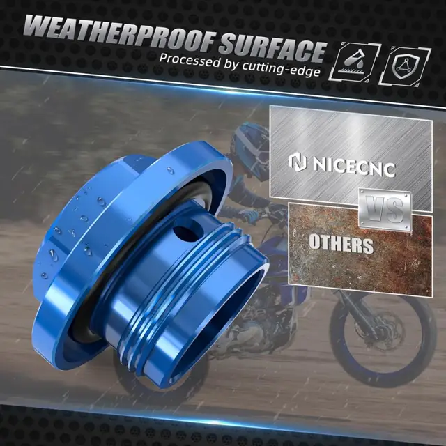 야마하 YZ 및 WR용 필수적인 오일 관리 업그레이드: NICECNC 기화기 오일 배출 플러그