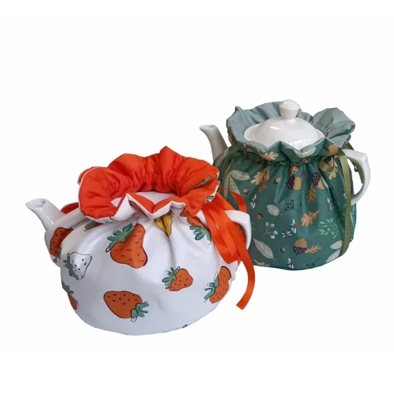 Description Picture 2 of itemLondon Pottery Tea Cozy for Teapot,Cotton,Keep Warm and Decorative Pots Cozy,Vintage Floral Insulated Cosy,Tea Kettle Cover