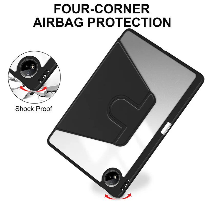 Acrylic Rotating Cover with Pencil Holder