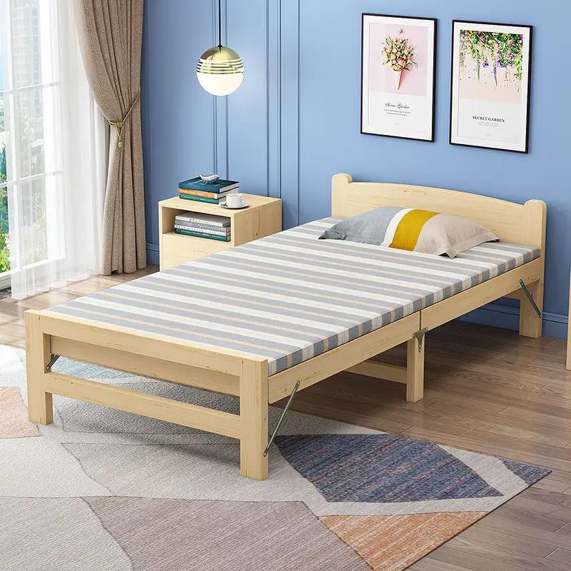 

Small, single, adult 1.2 meters, apartment folding, 1.2 meter children's bed, solid wood office, nap fan