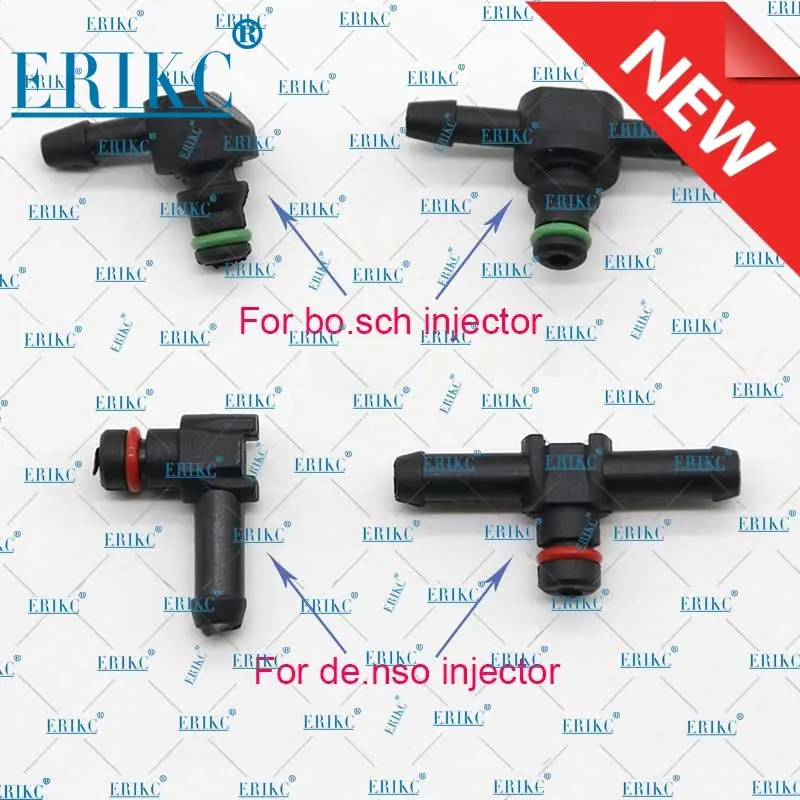 Return Oil Backflow Joint Pipe T and L Type for Bosch Denso Diesel Injector Plastic Connector Pipes Hose Joiner Tube Fuel 5PCS hose coupler