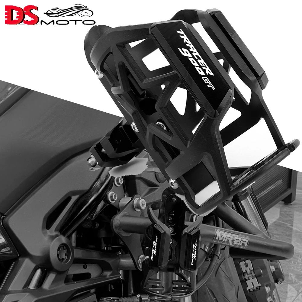 

Для мотоцикла YAMAHA TRACER 900 GT TRACER900GT MT09 2018-2023 CNC аксессуары подставка-держатель для стакана для напитков