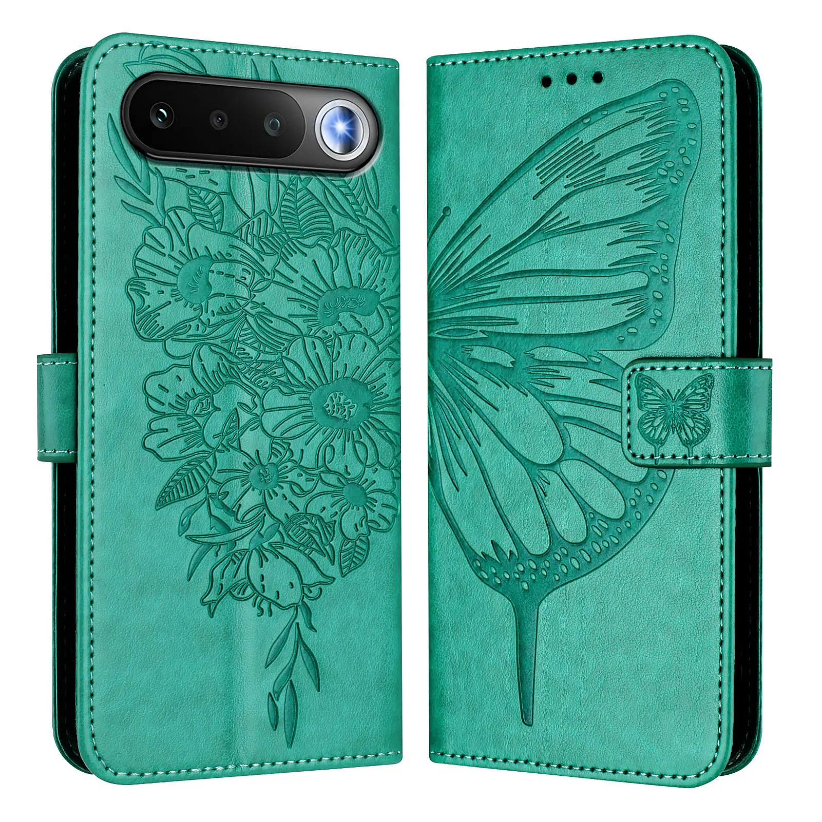 Classic Embossed Leather Flip Wallet Case for Realme 16 Pro Plus 5G
