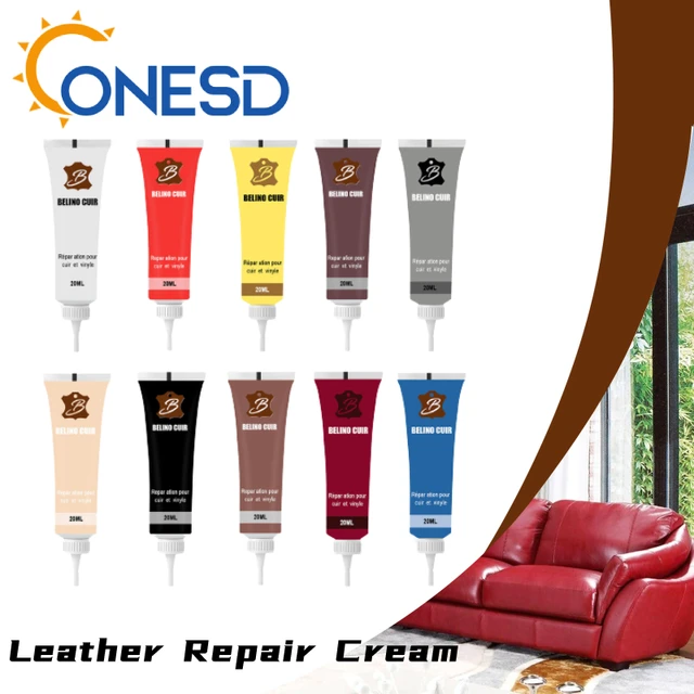 5pcs Car Leather Repair Cream Vinyl Repair Filler Leather Crack Scratch  Repair Leather Car Sofa Seat Refurbishment Color Cream - AliExpress