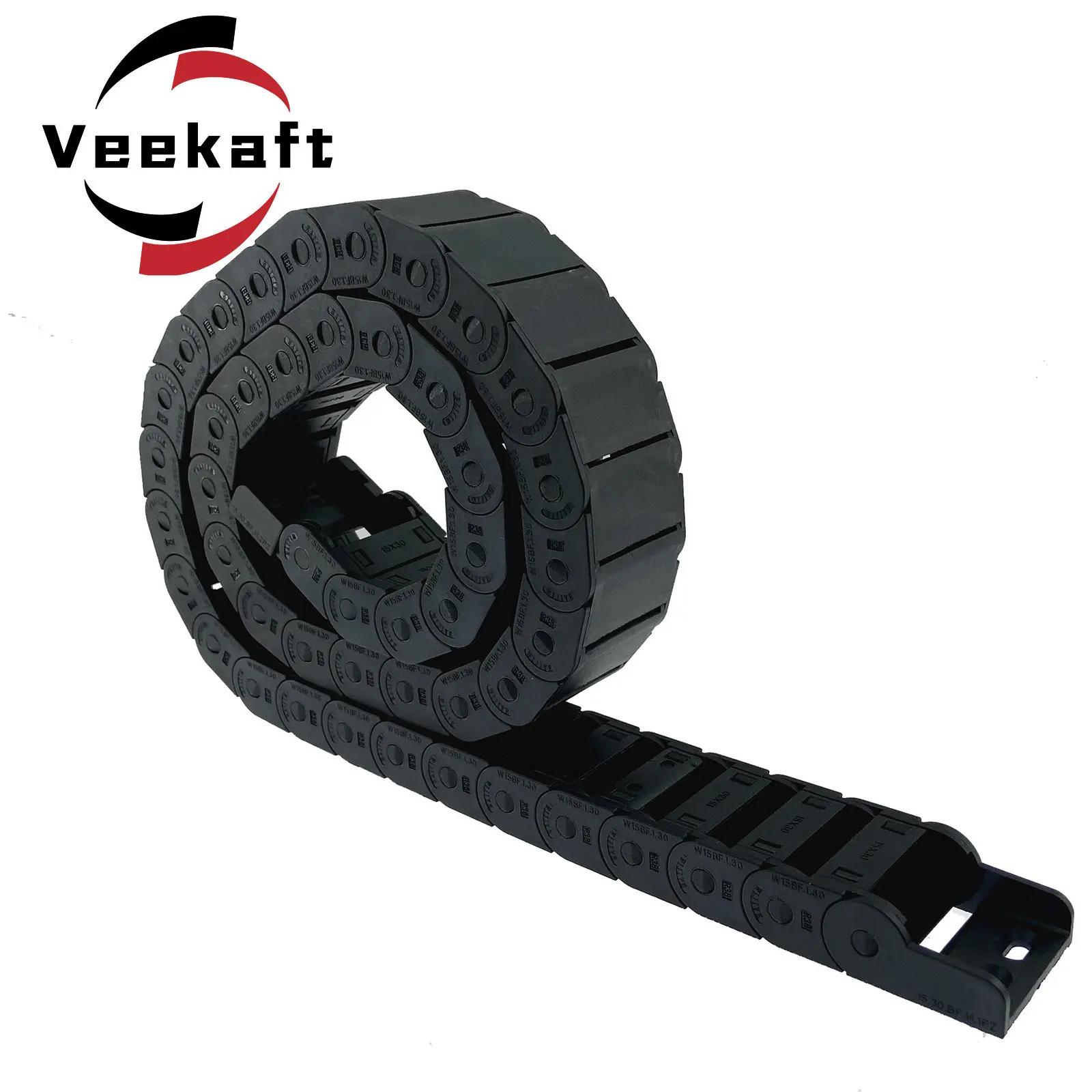 correntes de transmissao plastico para impressora corrente arrasto fio 03