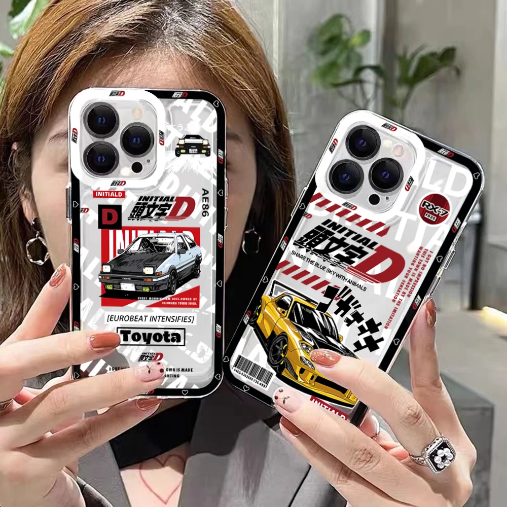 

Anime Initial D AE86 Transparent Phone Case For Xiaomi Mi 13 12 11 10 lite 11i 12S Poco M3 M4 F3 MIX 3 4 Pro Ultra 5G 4G Cover