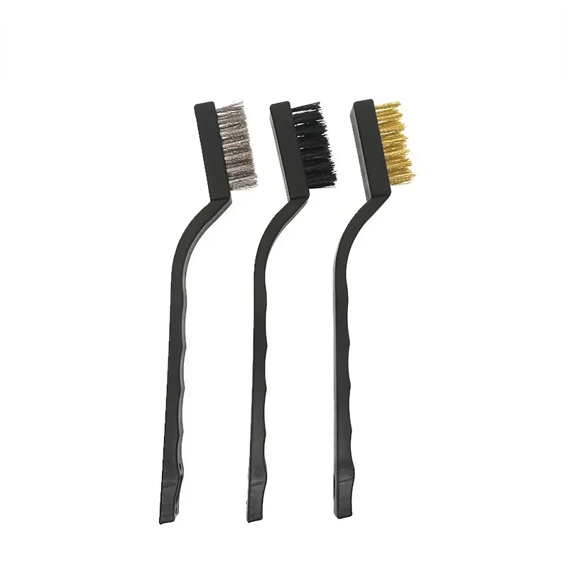 

Brush Steel Scrubbing Burring Rust 170mm Micro Brush Wire Paint 3pcs Remover Polishing Mini Metal Brass Remove Brass Brushes