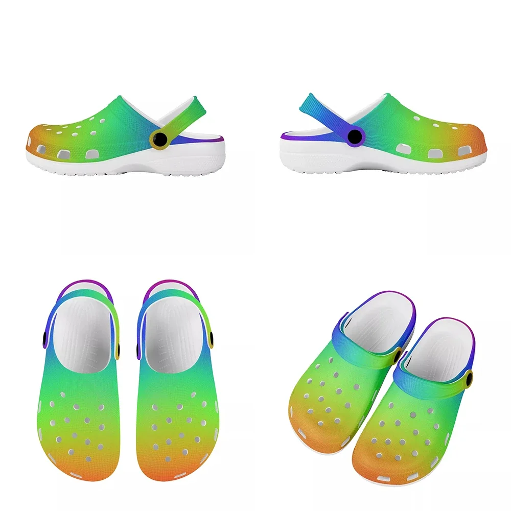 Custom Shoes Customized Clogs Water Shoes Mens Women Teenager Sandals DIY Garden Bespoke Home Customize Shoe Custom Hole Slipper